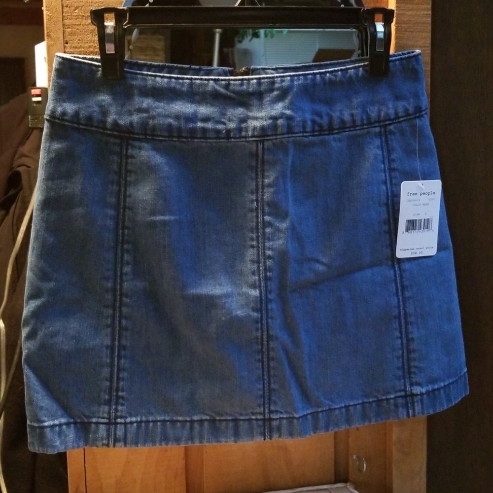 Denim miniskirt NWT